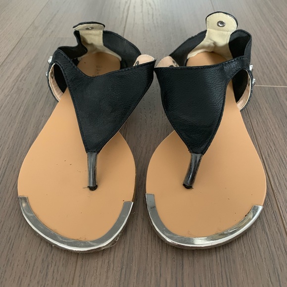 BAMBOO Shoes - Bamboo black sandals